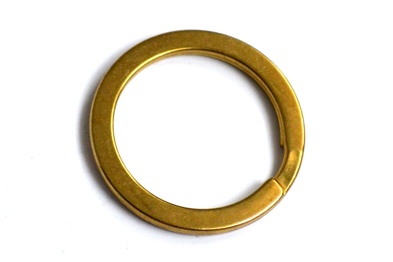 Кольцо для ключей плоское 32 мм, медь [USM326]