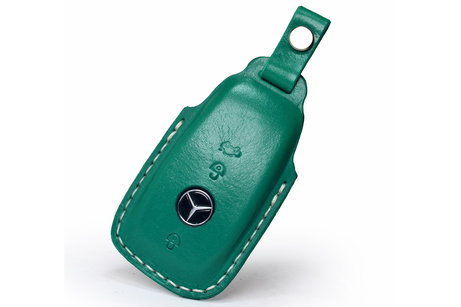 Чехол для ключа Mercedes Benz 2018, Buttero зеленый [UGME8064]