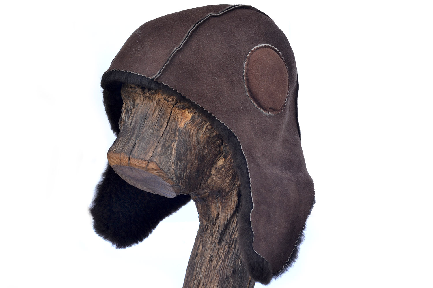 Меховая шапка танковый шлем для бани из овчины useGear