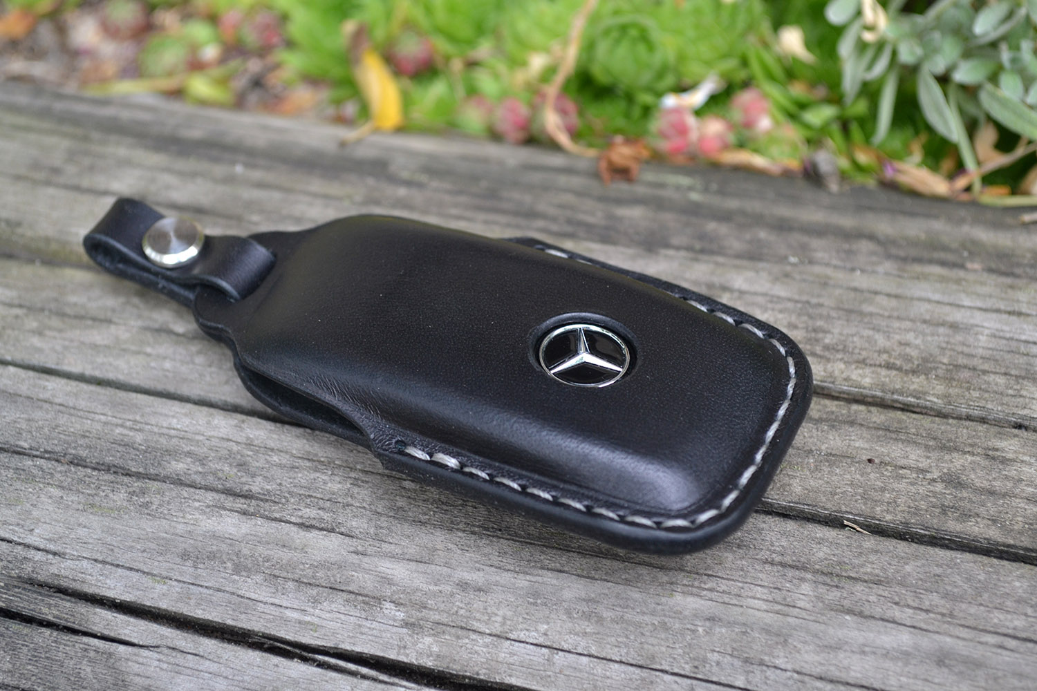 Чехол для ключа Mercedes Benz 2018, Buttero черный