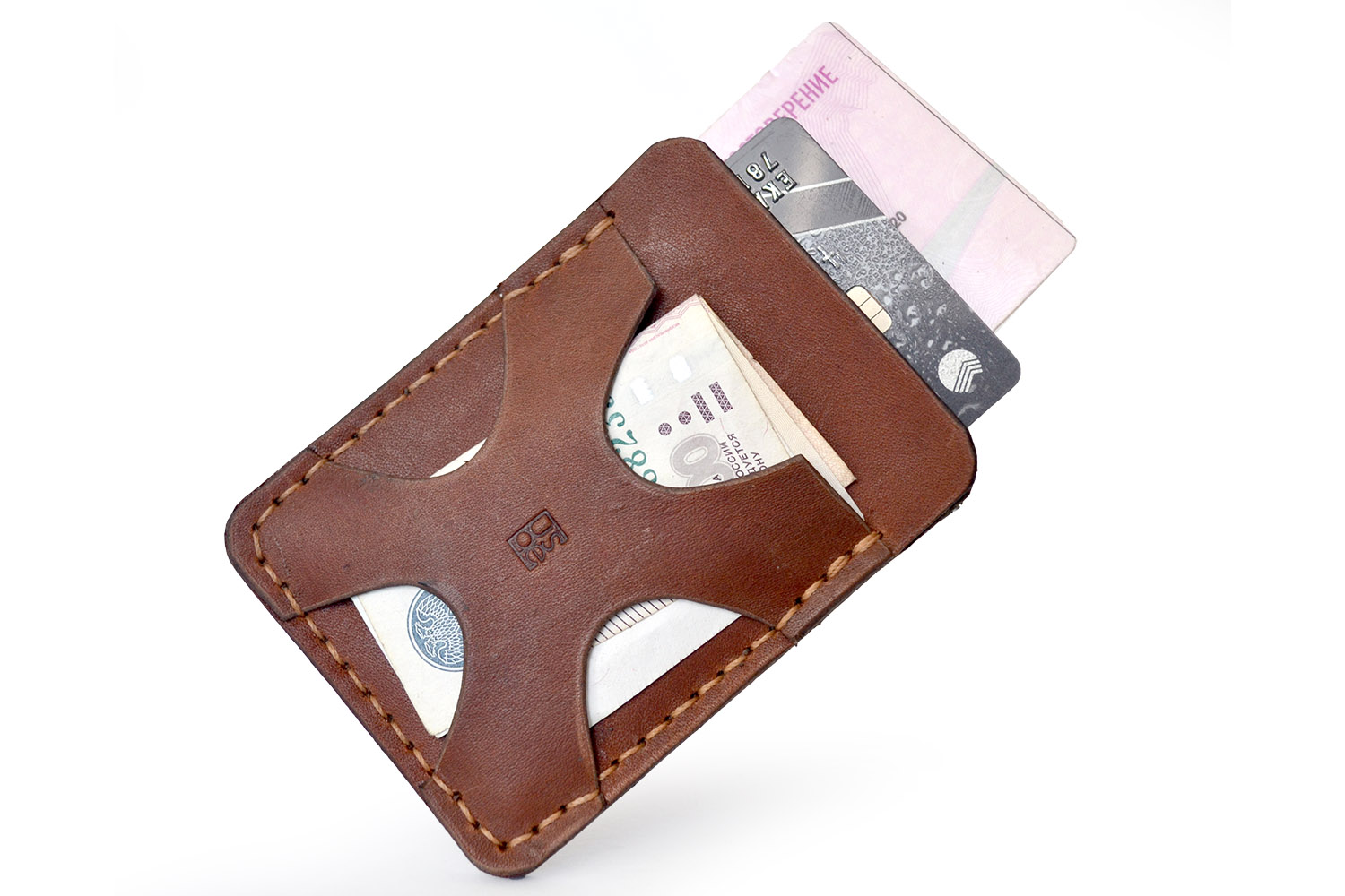Кожаный мини кошелек X кошелек от useGear